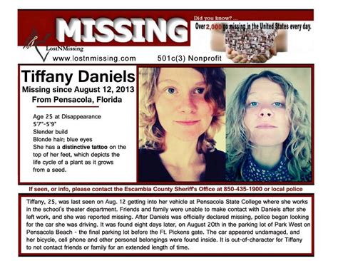 Vigil 41148 - 8242020 Read More Published in Santa Fe New Mexican on Aug. . Tiffany daniels missing update 2022